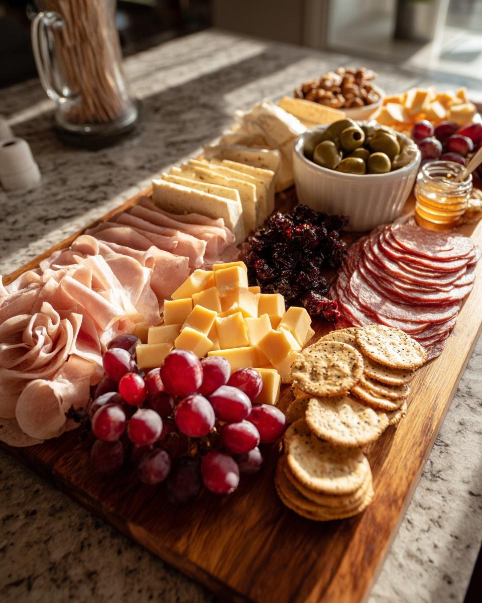 Thanksgiving turkey charcuterie board​ - detail 2