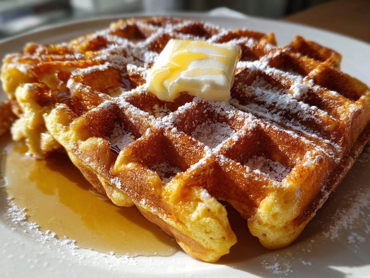 Fluffy Buttermilk Waffles in Just 10 Minutes for Blissful Brunch