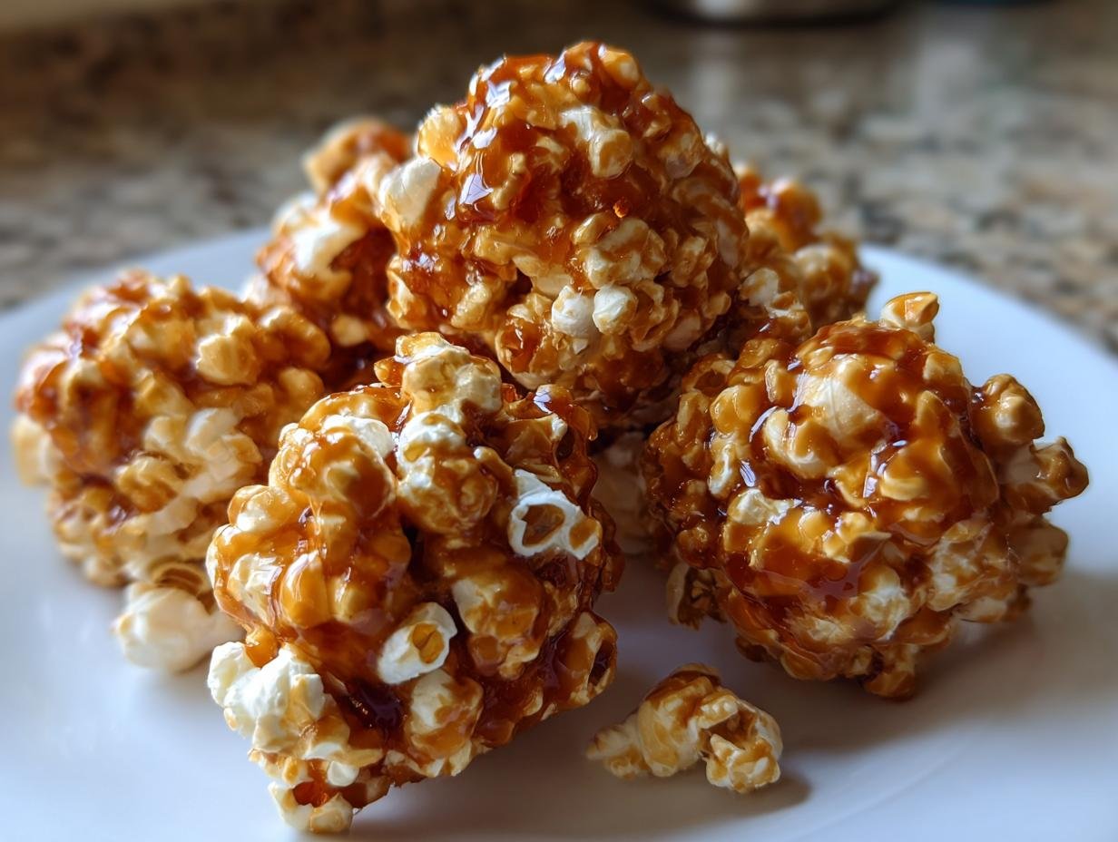 30-Minute Caramel Popcorn Balls: A Perfect Sweet Treat