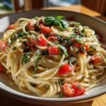 cottage cheese tomato pasta​