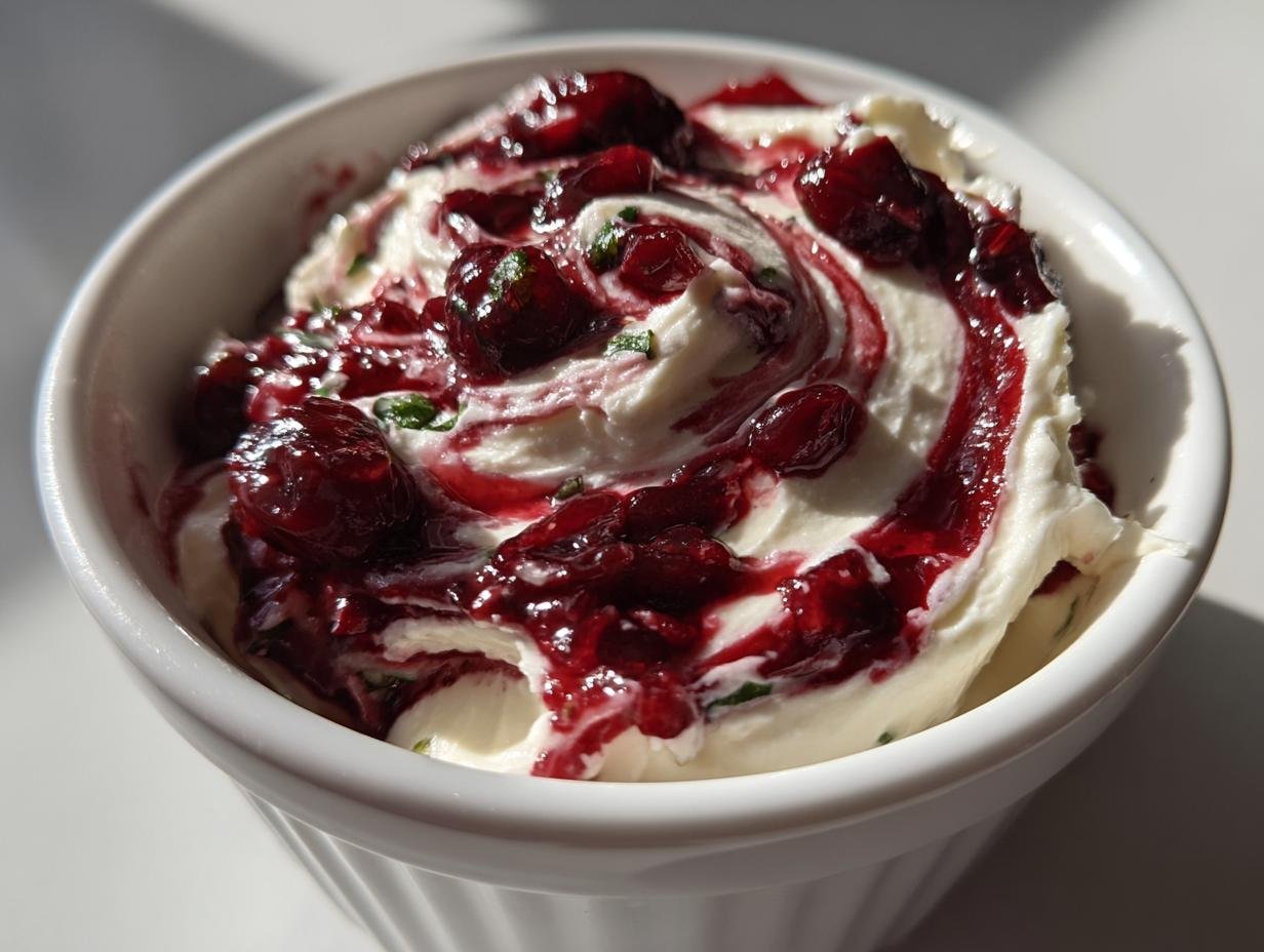 Amazing 10-Minute Cranberry Jalapeño Cream Cheese Dip