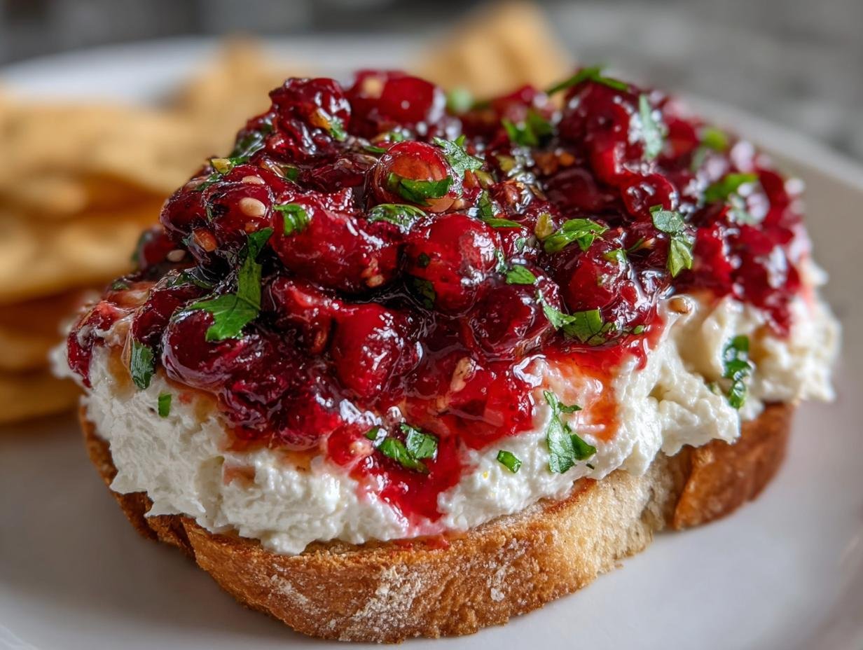 15-Minute Cranberry Jalapeño Dip That Disappears Fast!