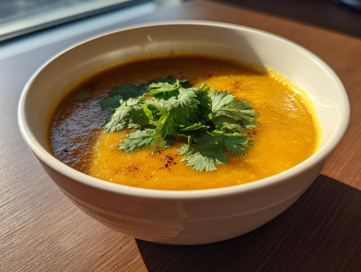Creamy Curried Pumpkin Lentil Soup in Just 1 Pot – Blissful Comfort