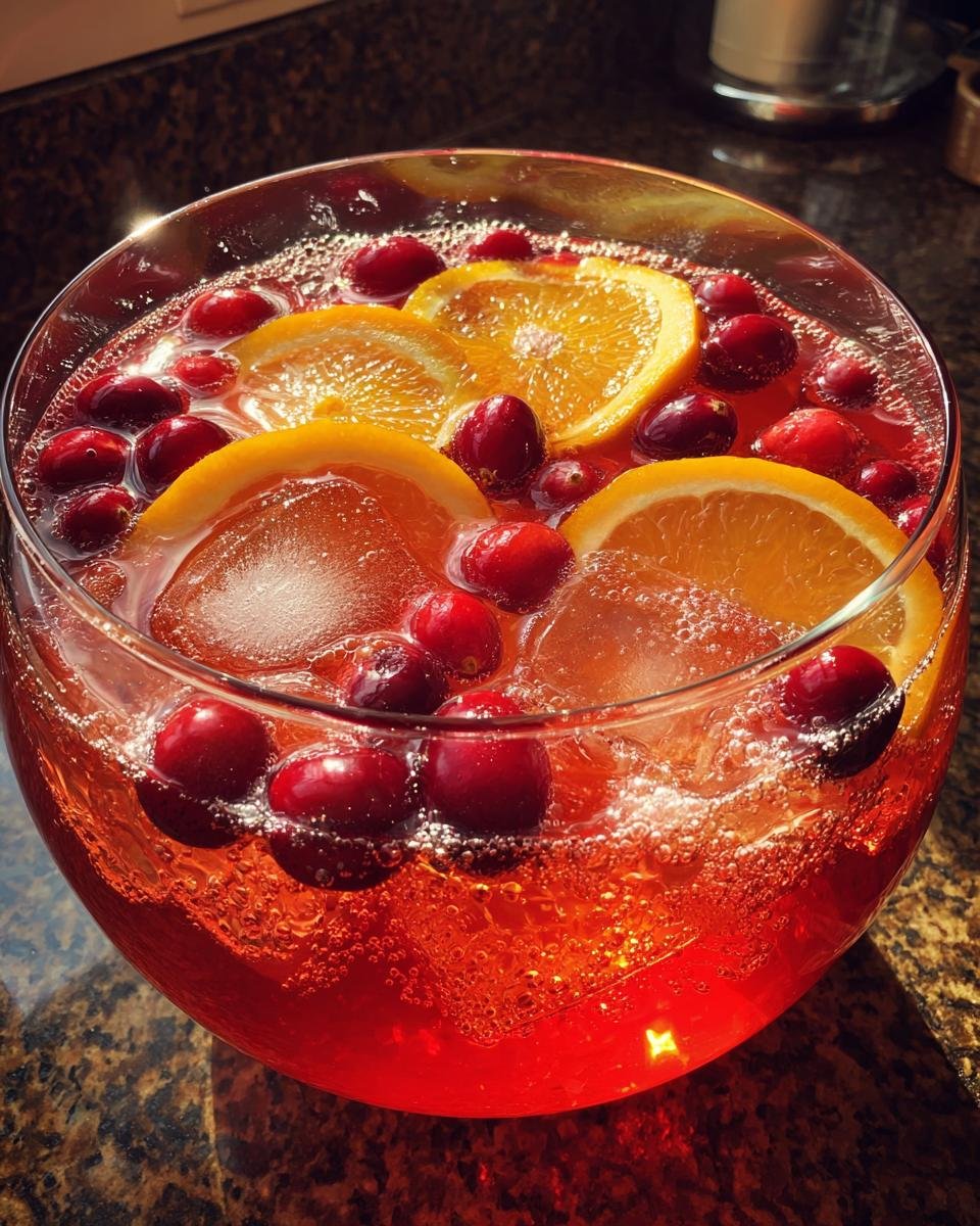 festive non‑alcoholic punch - detail 1