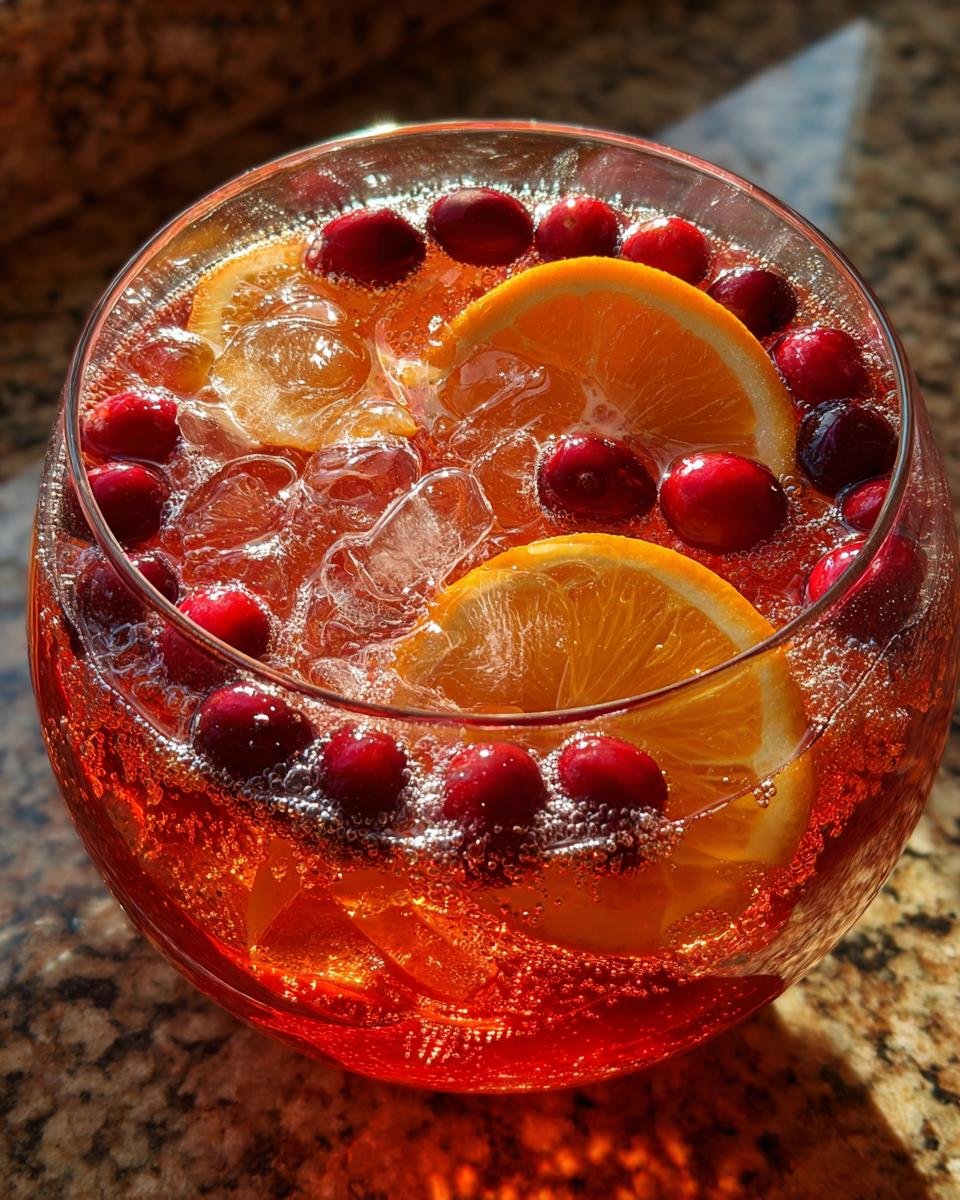 festive non‑alcoholic punch - detail 2