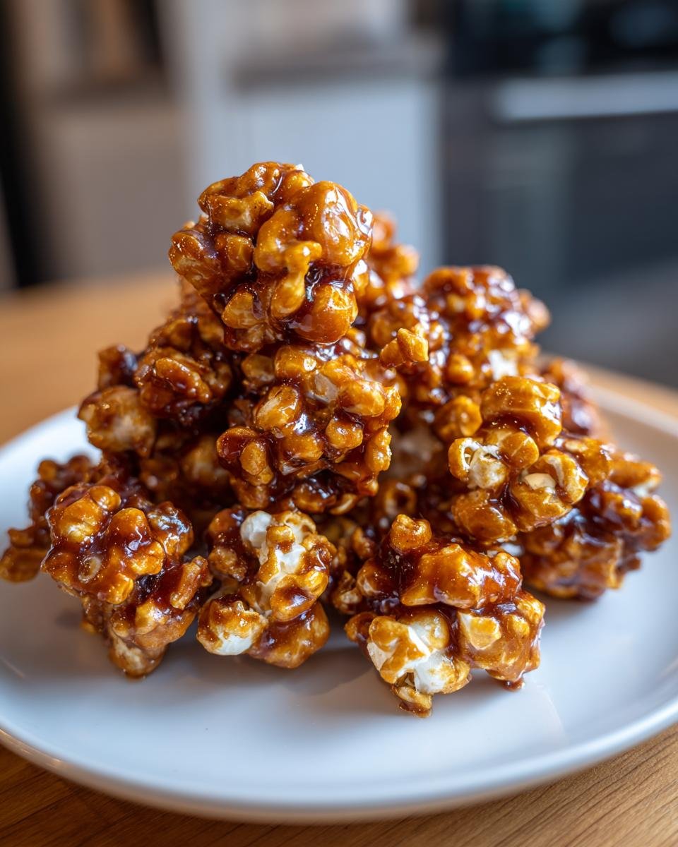 gingerbread caramel popcorn​ - detail 1