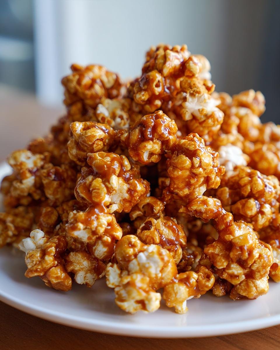 gingerbread caramel popcorn​ - detail 2