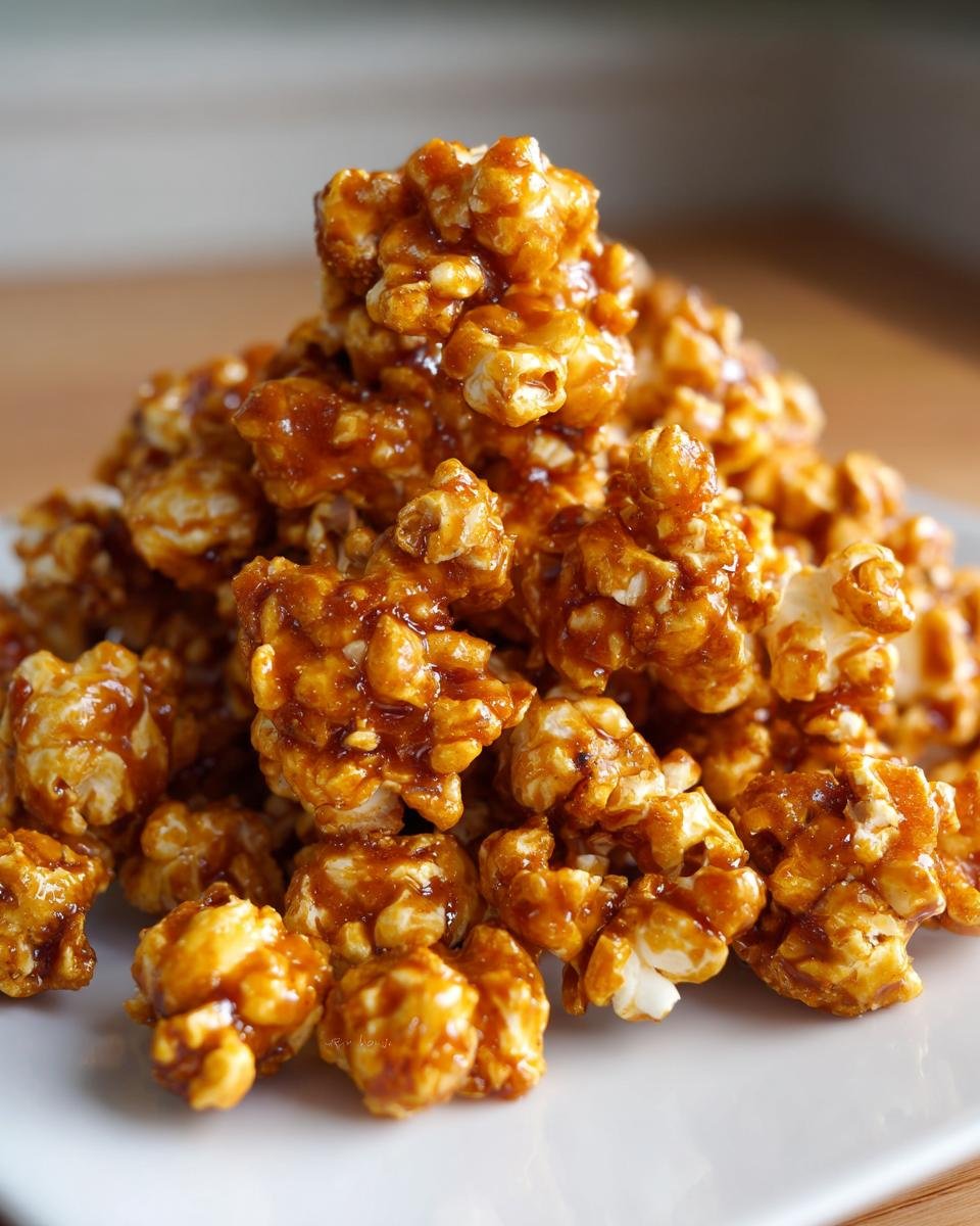 gingerbread caramel popcorn​ - detail 3