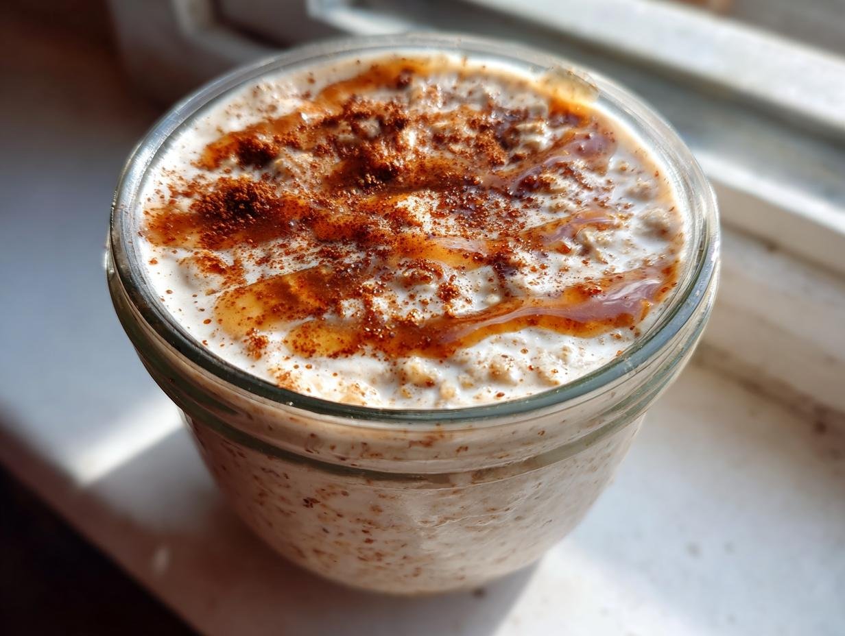 Magical Gingerbread Overnight Oats Ready in 8 Hours