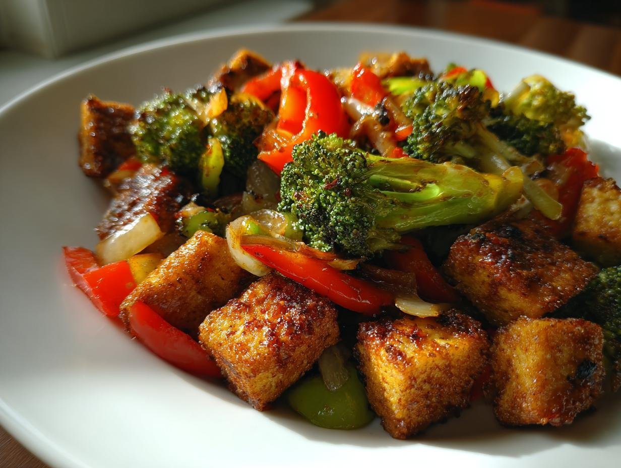 20g Protein Tofu Dinner Recipe – Crispy & Delicious