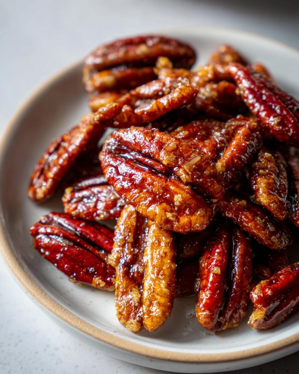 maple candied pecans​ - detail 3