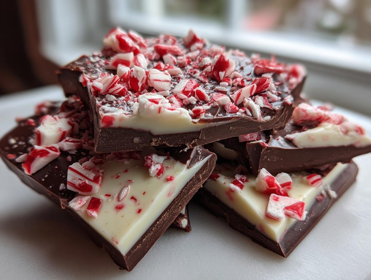 35-Minute Peppermint Bark Easy Recipe – Deliciously Simple