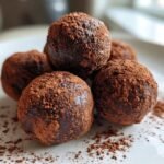 peppermint chocolate protein balls​