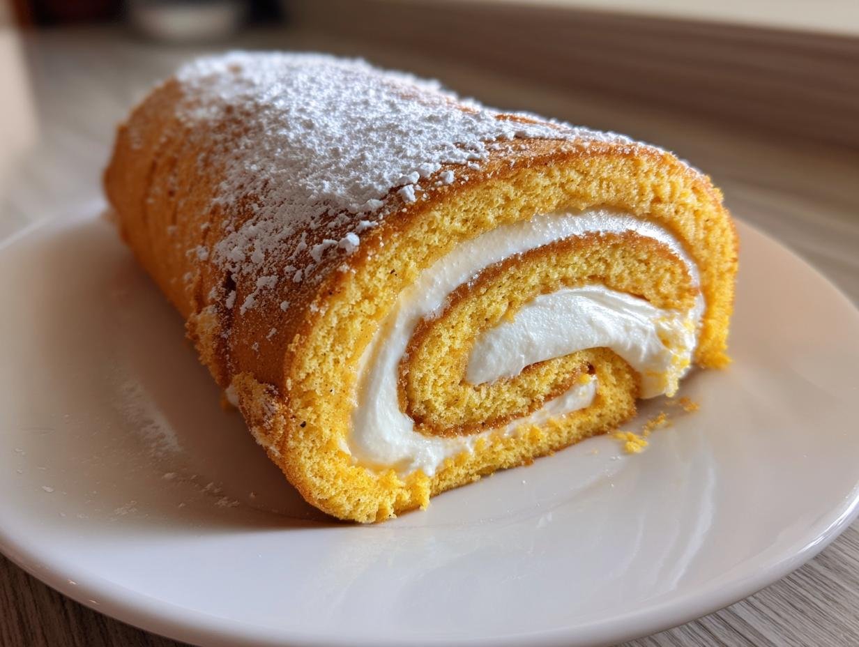 Perfect Pumpkin Cake Roll Recipe in 5 Simple Steps – Irresistible!