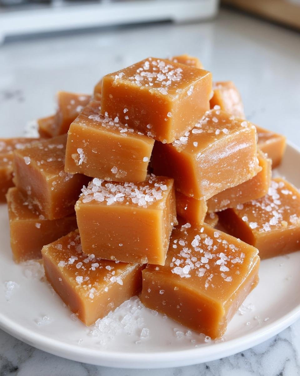 salted vanilla caramels​ - detail 1