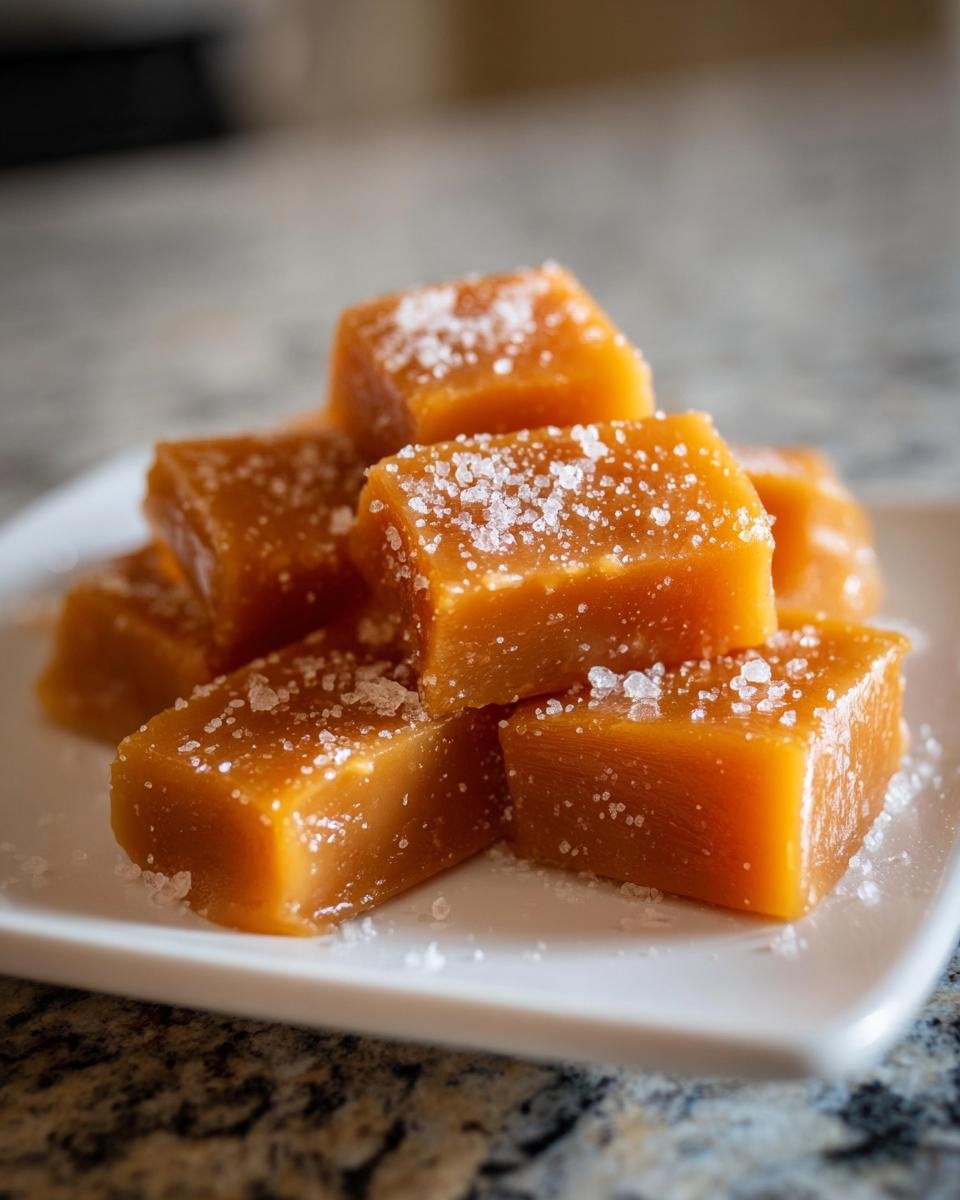 salted vanilla caramels​ - detail 3