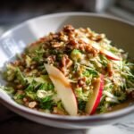 shaved Brussels sprout apple salad​