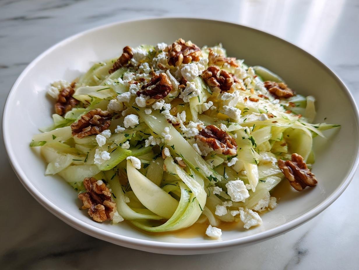 10-Minute Shaved Fennel Apple Salad – Crisp & Addictive