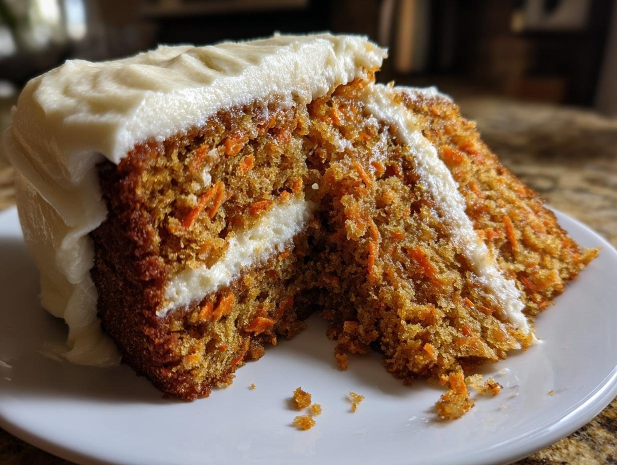 Moist 4-Layer Spiced Carrot Cake with Cream Cheese Frosting Bliss