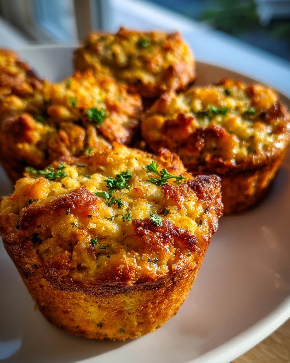 stuffing muffins - detail 1