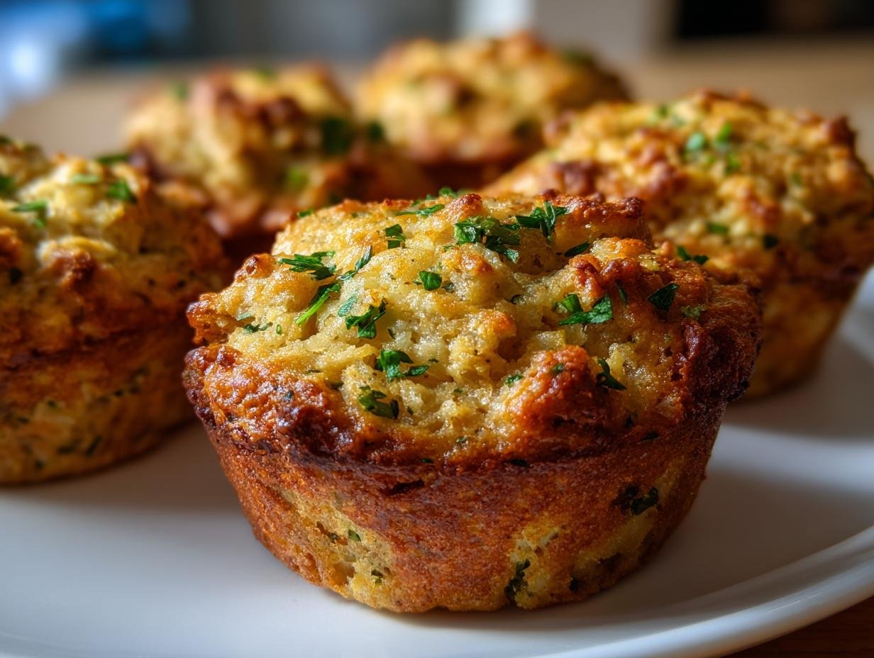 Irresistible Stuffing Muffins for 12 Perfect Bites
