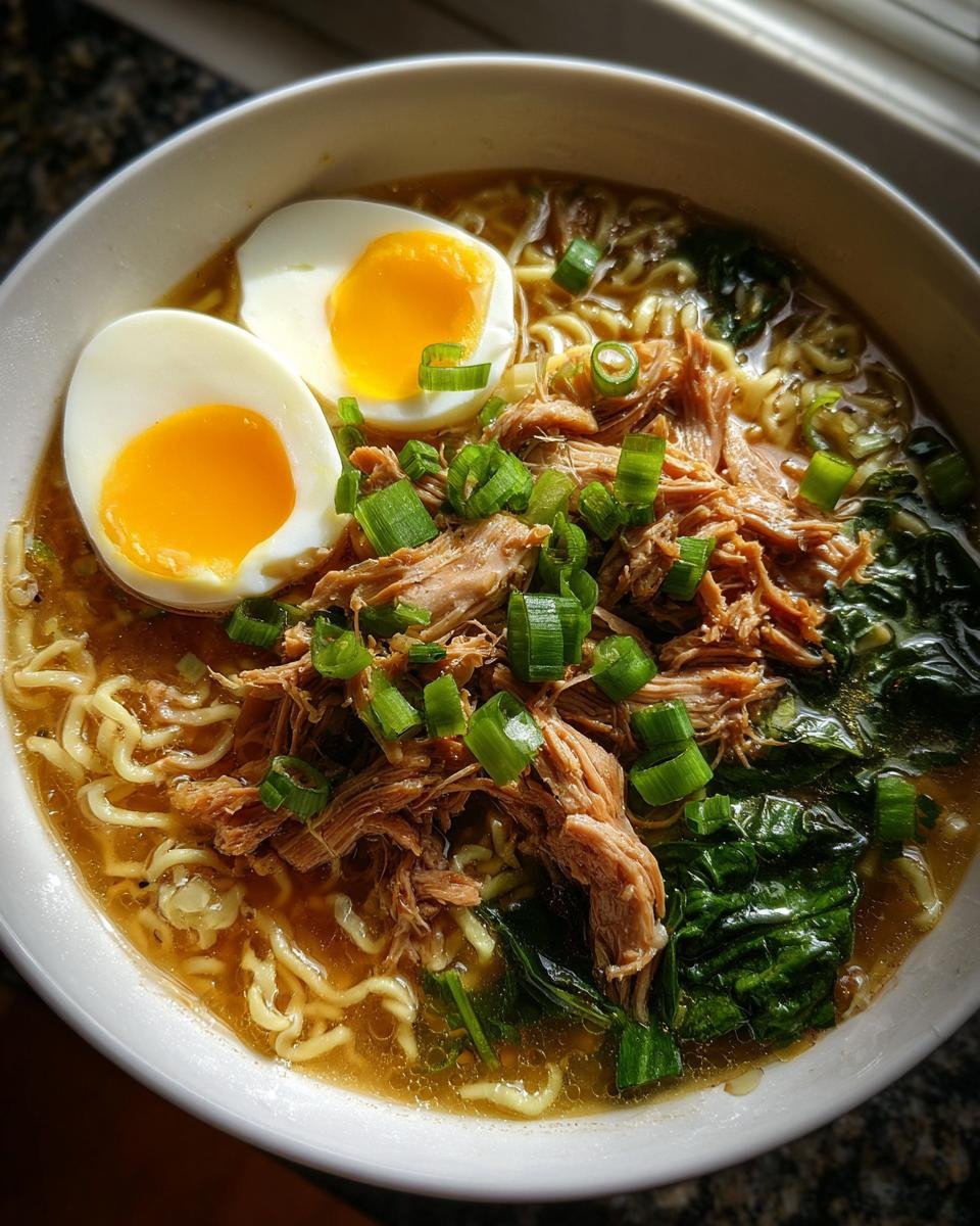 turkey leftover ramen - detail 2