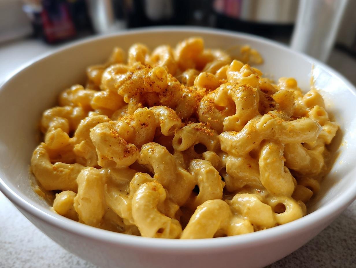 “18g Protein Vegan Mac and Cheese – Creamy Dreamy Comfort”