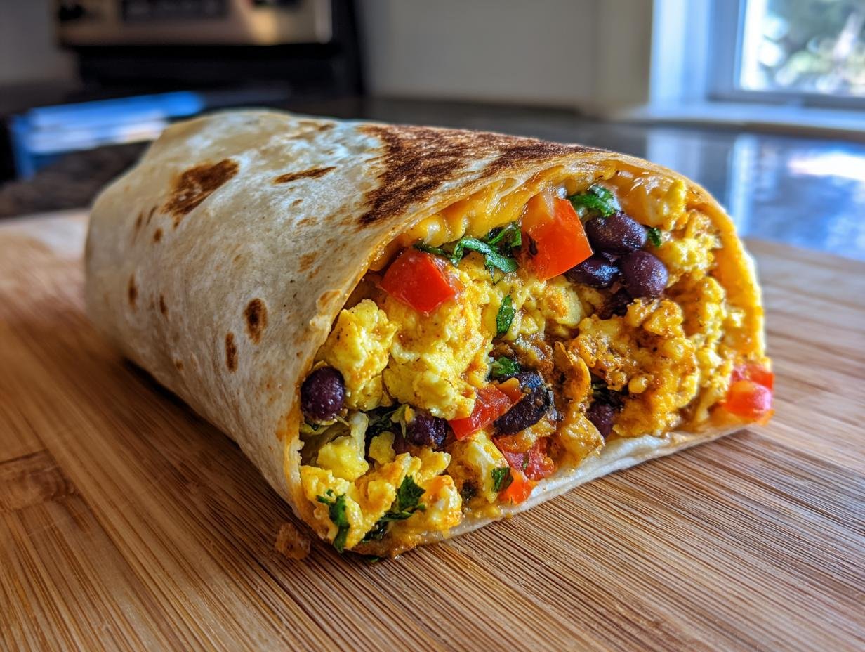 24g Protein Breakfast Burritos – Freezer Meal Prep Magic!
