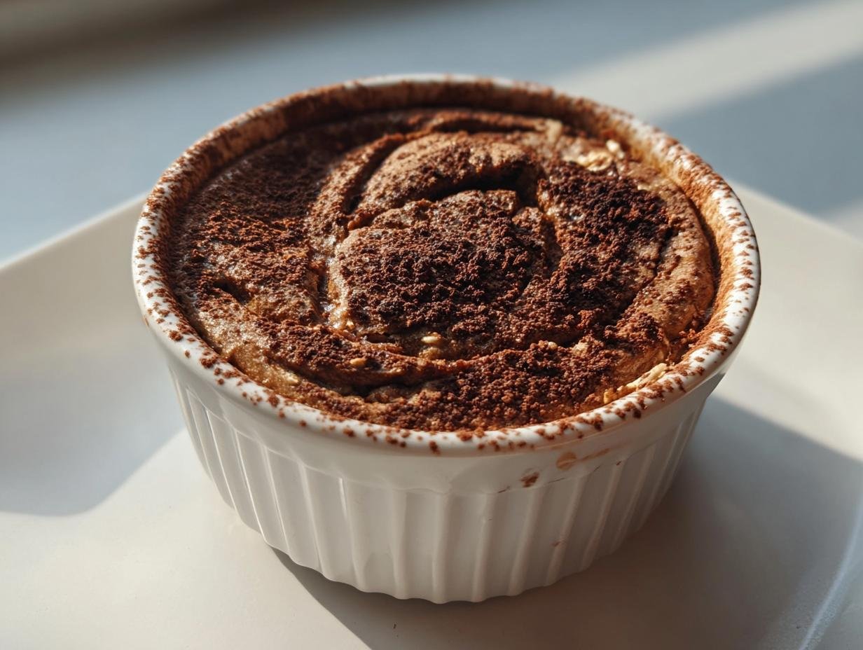 25g Protein Chocolate Baked Oats – Indulgent & Healthy Breakfast