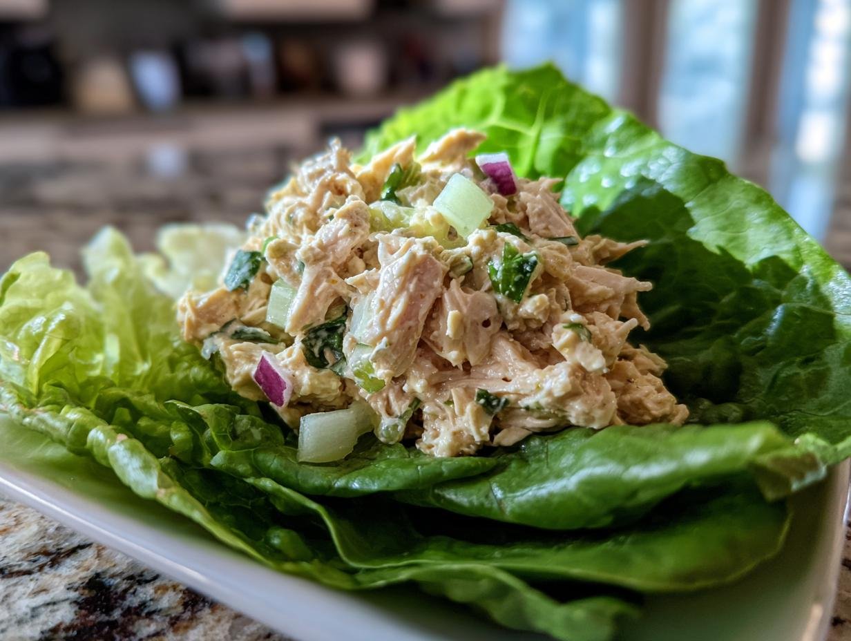35g Protein Greek Yogurt Chicken Salad Wraps You’ll Crave