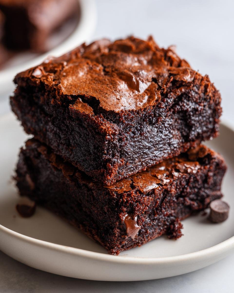 8g Protein High Protein Brownies with Greek Yogurt You’ll Crave
