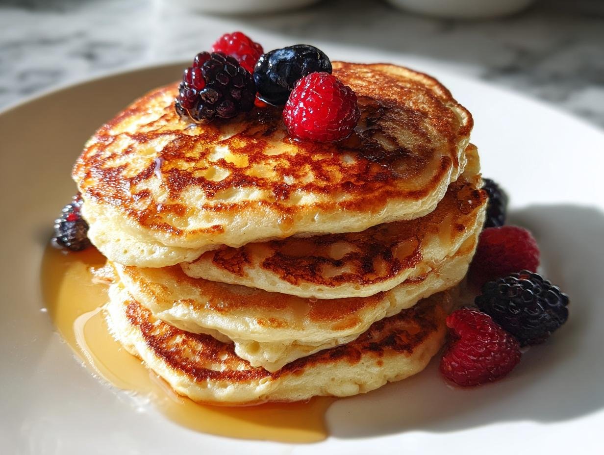 18g Protein Pancakes with Cottage Cheese That Actually Taste Good