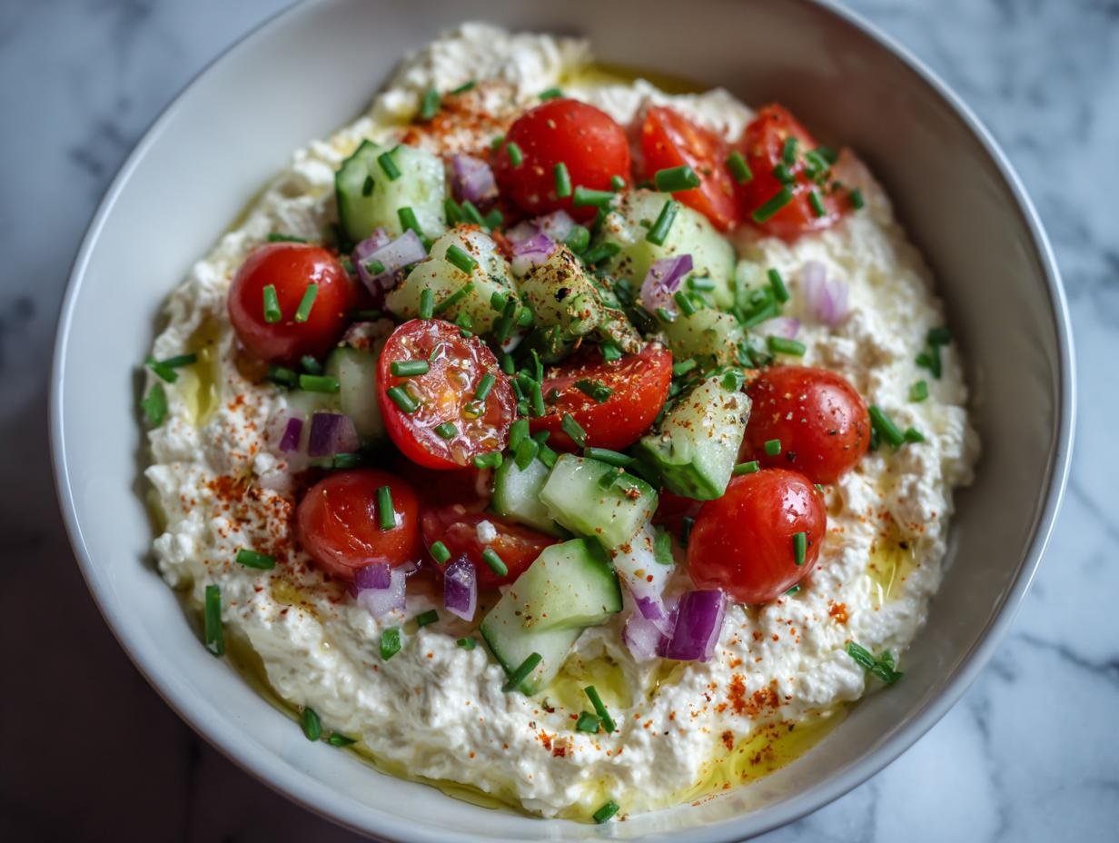5-Minute High Protein Savory Cottage Cheese Breakfast Bowls That Fuel Your Day