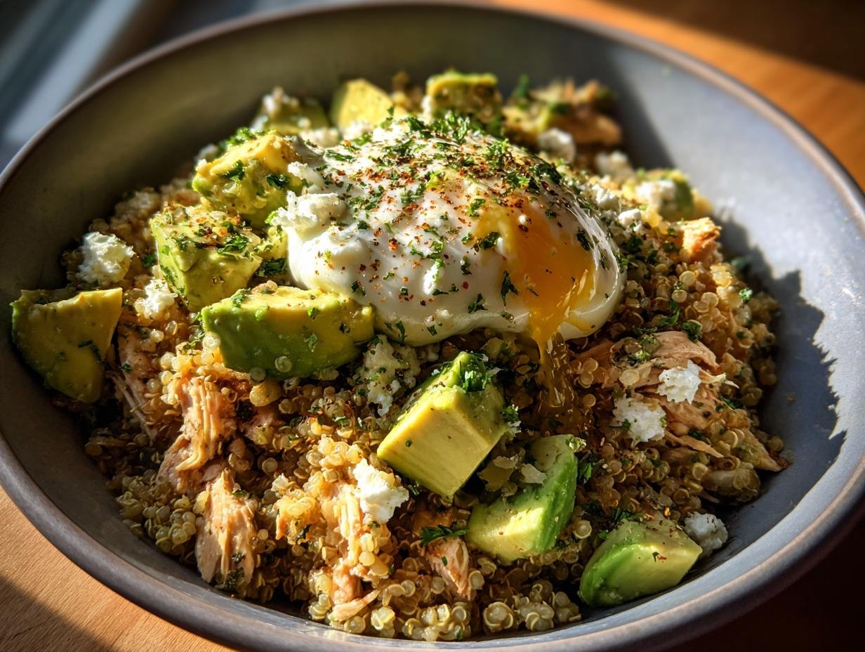 30g Protein Avocado Sour Cream Quinoa Chicken Delight
