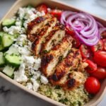 High protein greek chicken meal prep