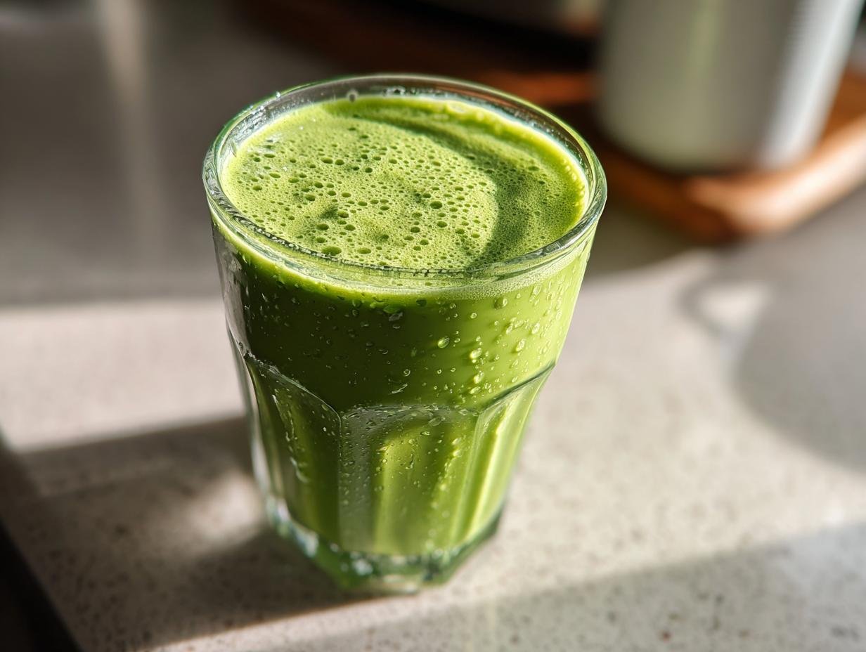5-Minute High Protein Green Smoothie for Spring Energy Boost