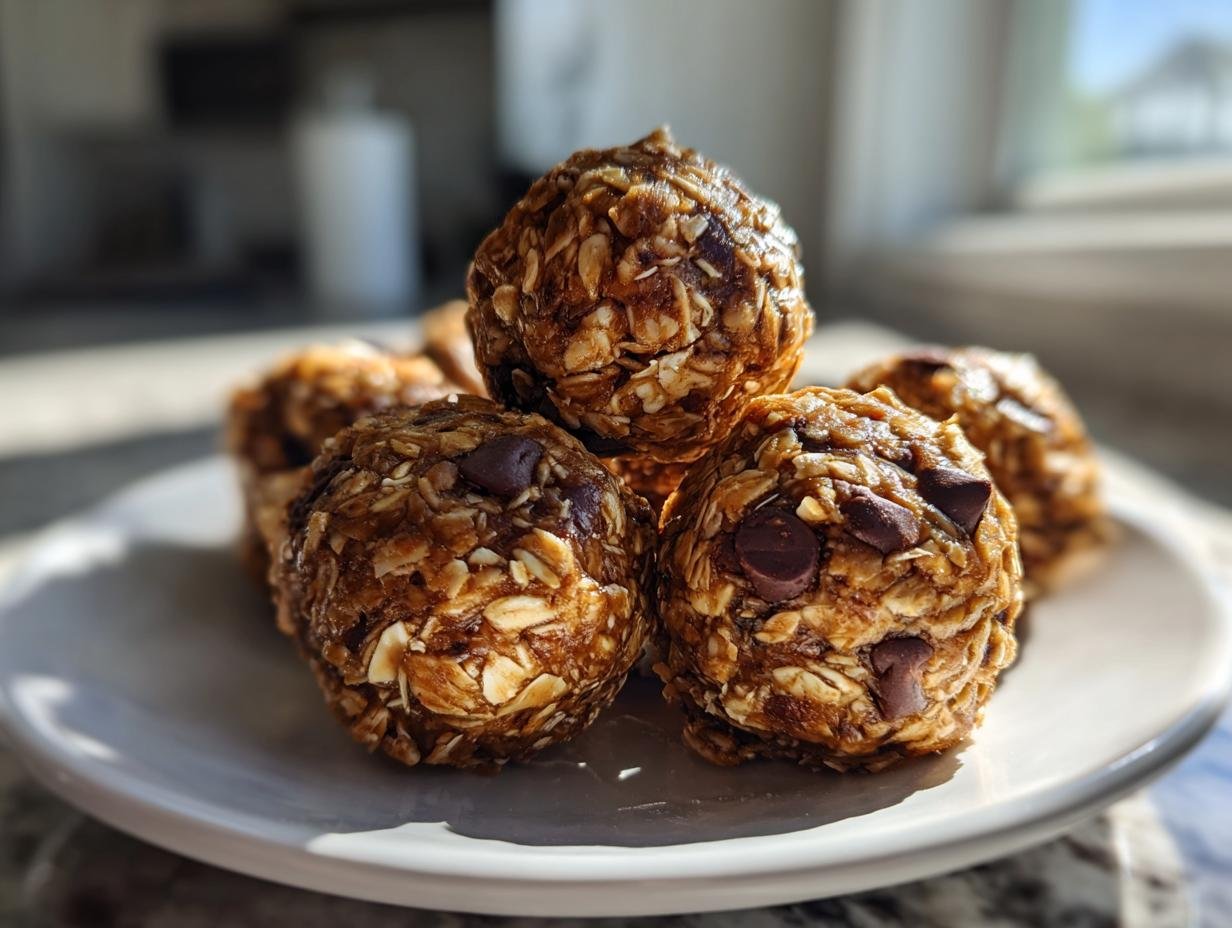 5-Ingredient High Protein No Bake Protein Balls: No Oven Needed