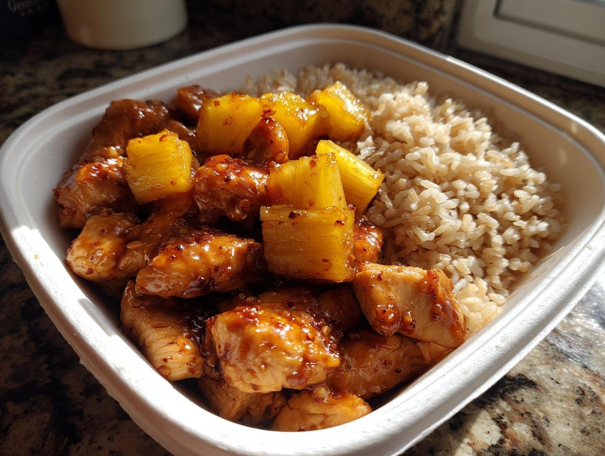 35g Protein Pineapple Chicken Meal Prep That Saves Busy Days