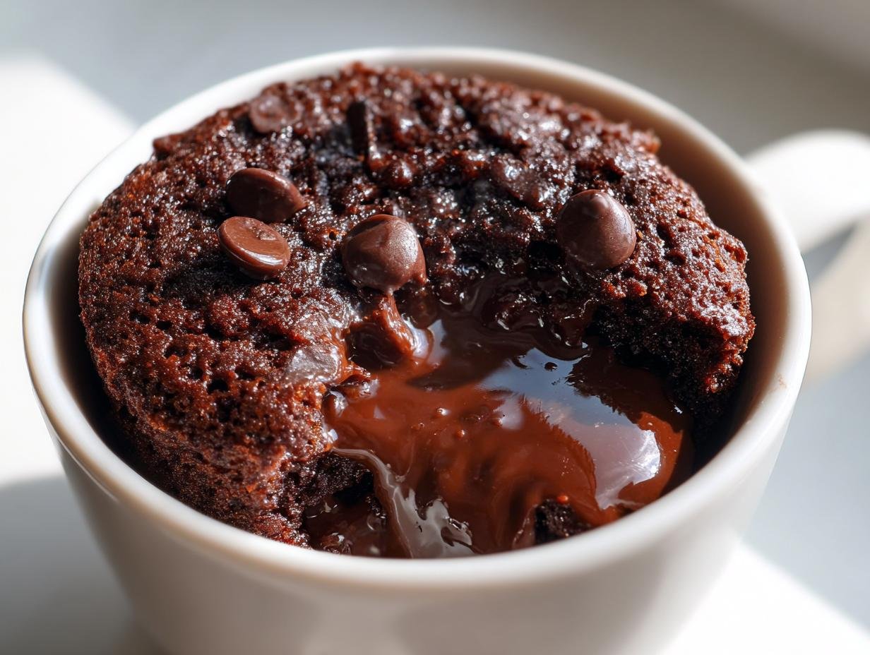 25g Protein Lava Mug Cake: Irresistible & Guilt-Free