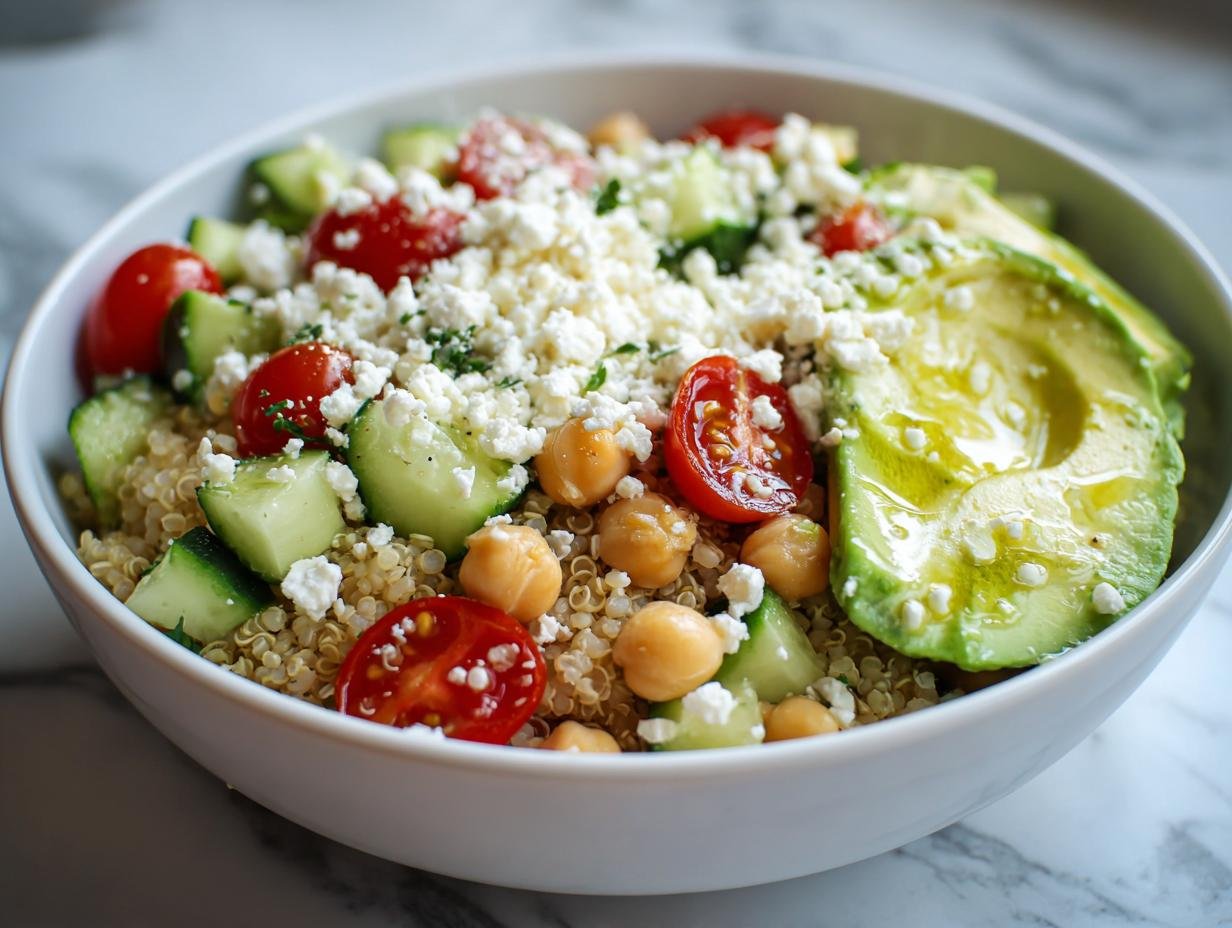 15g Protein Quinoa Bowl Lunch to Crush Cravings Fast