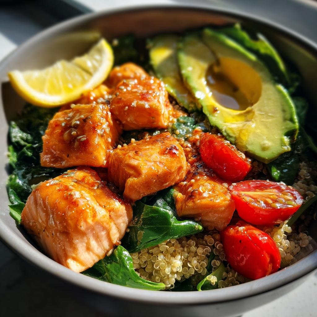32g Protein Salmon Bowl Meal Prep That Saves Your Week
