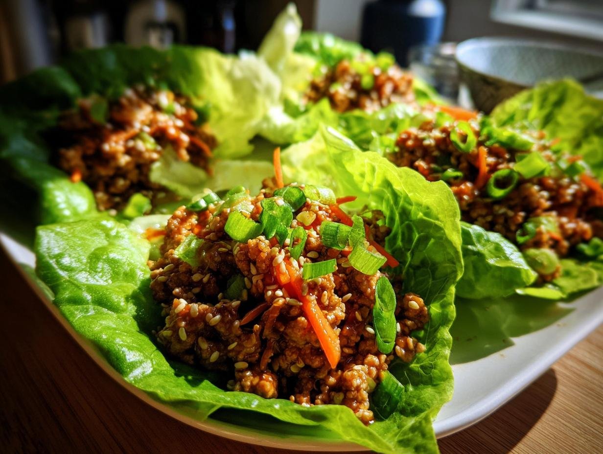 25g Protein Turkey Lettuce Wraps – A Heavenly Healthy Meal!