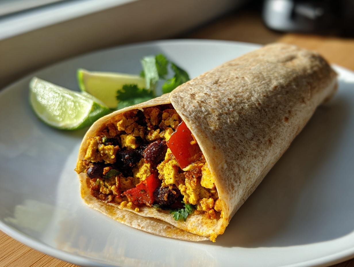 18g Protein Plant Protein Tofu Burritos Cilantro Lime Bliss
