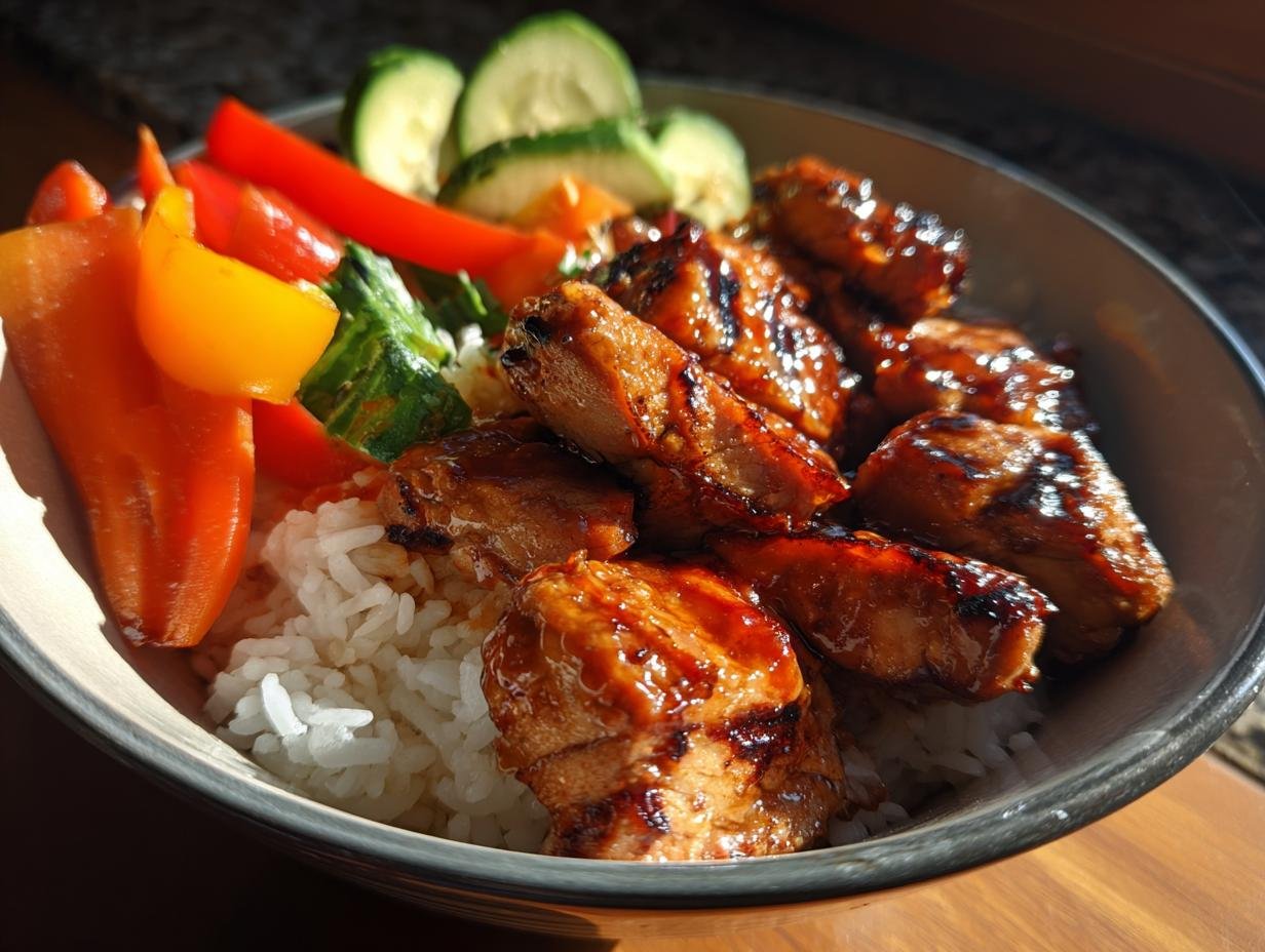 40g Protein Chicken Satay Bowls That Will Blow Your Mind