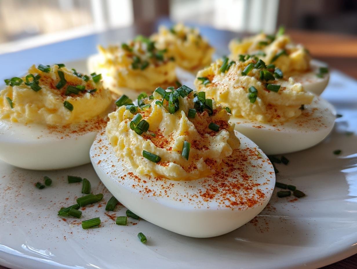 High Protein Deviled Eggs: 20-Minute Flavor Bomb Packing 10g Protein