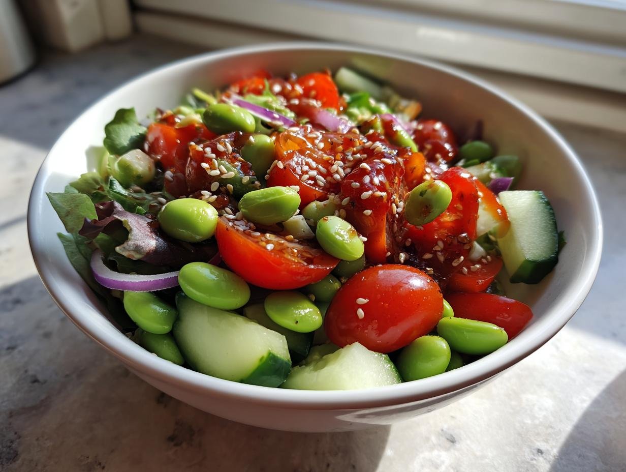 18g Protein Edamame Salad Bowl You’ll Crave Daily