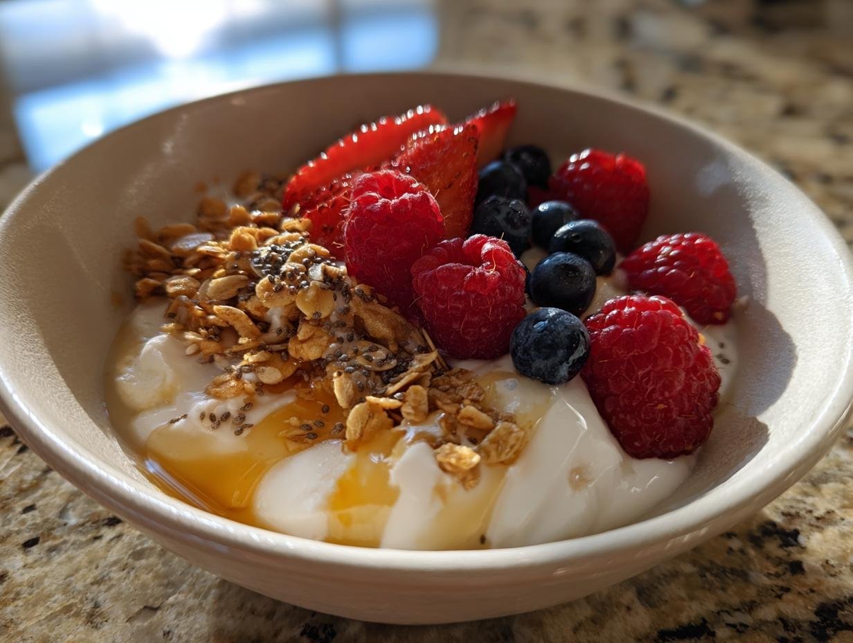 5-Minute High Protein Greek Yogurt Breakfast That Fuels Your Day