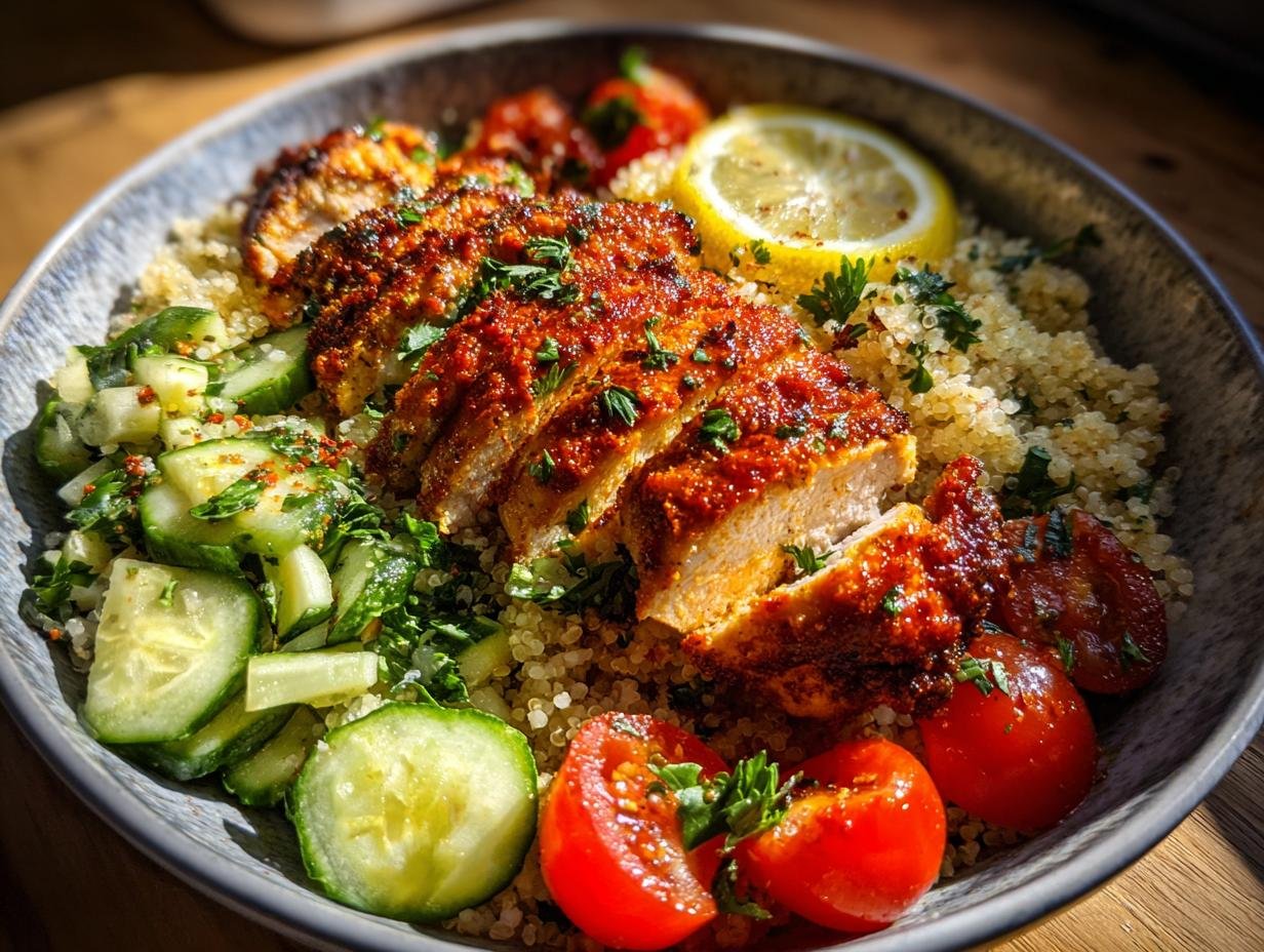 40g Protein Harissa Chicken Bowls – Irresistibly Spicy & Nutritious