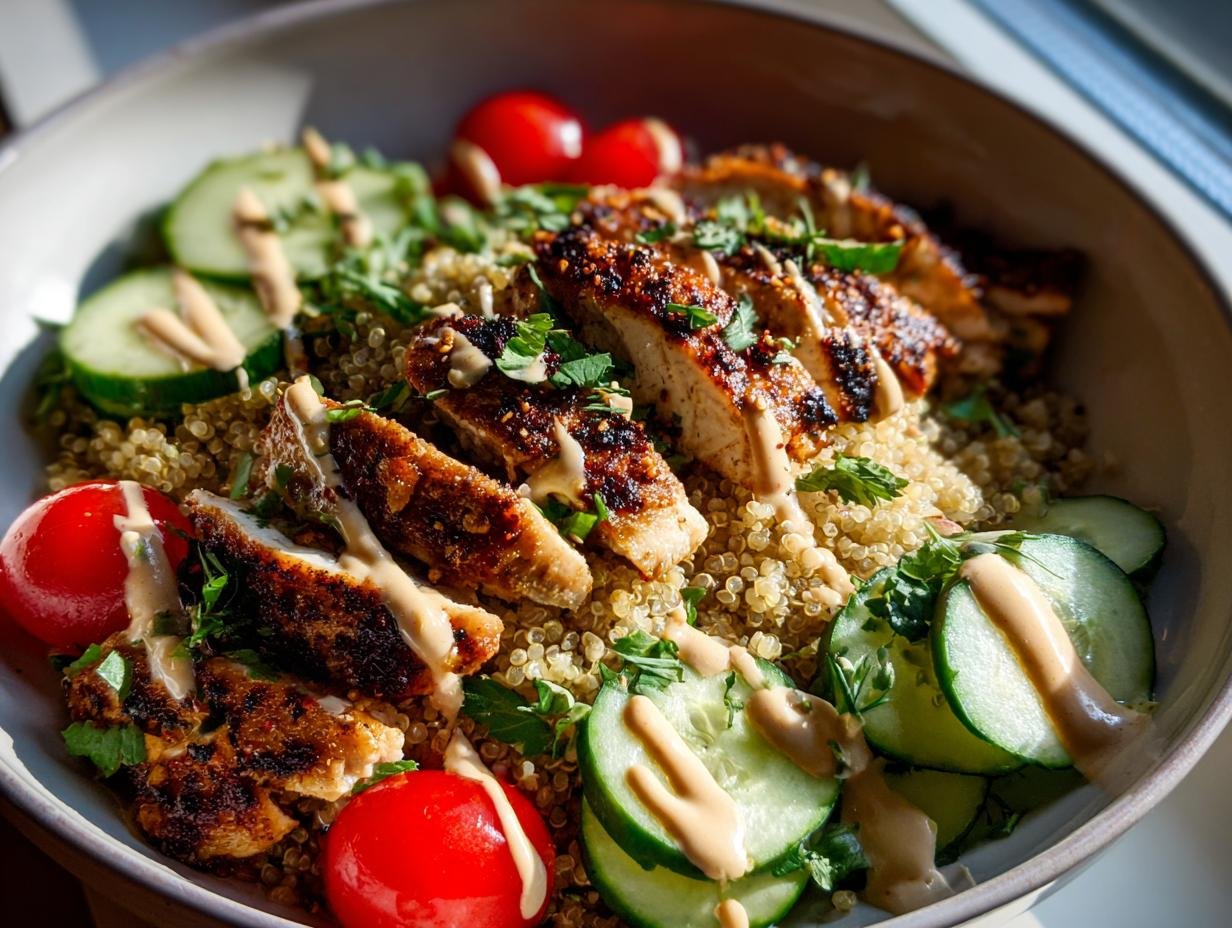 45g Protein Lebanese Chicken Bowl – Irresistible & Flavorful