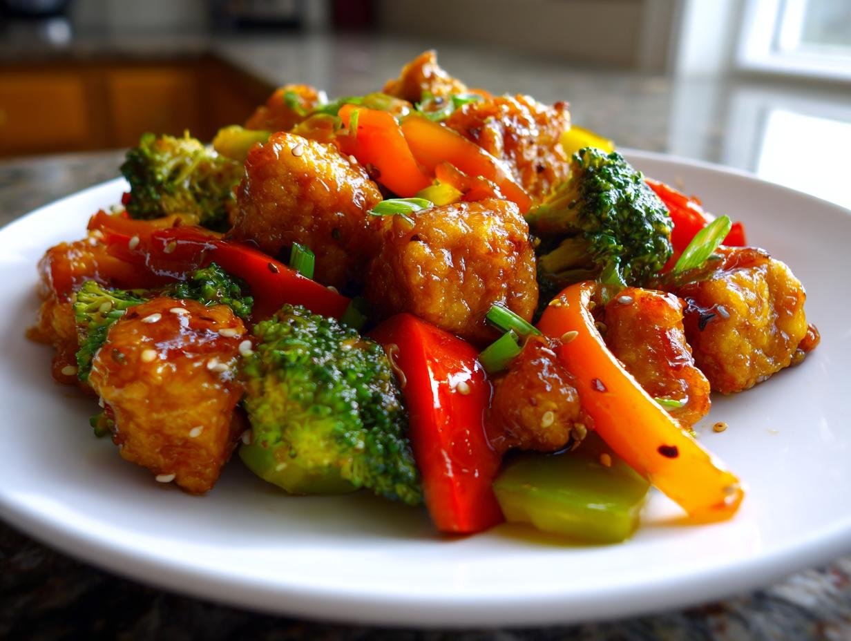 “Savory 20g High Protein Tofu Stir Fry in 25 Minutes”